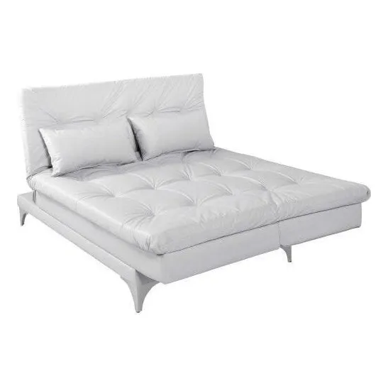 Sofá Cama 3 Lugares Versátil Império Estofados Cg Foto 1
