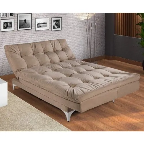 Sofá Cama 3 Lugares Versátil Império Estofados Je Foto 1