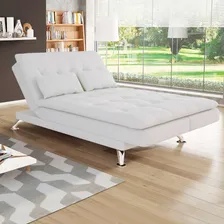 Sofá-cama Casal 3 Lugares Amanda Corino Branco Foto mini 4