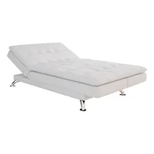 Sofá-cama Casal 3 Lugares Amanda Corino Branco Foto mini 3