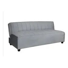 Sofá-cama Sofá-cama minimalista moderno, sofá-cama tufado, cor cinza claro, design de tecido de veludo Foto  mini 1