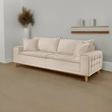 Sofá Fixo Orfeu 3 Lugares Luxo 1,80m Foto  mini 1