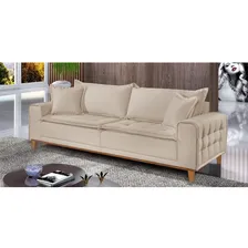 Sofá Fixo Orfeu 3 Lugares Luxo 1,80m Foto mini 4