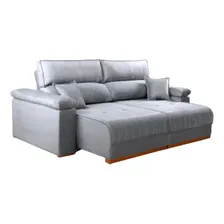 Sofá Retrátil E Reclinável 3 Lugares Dalia Suede Foto mini 2