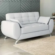 Sofás 2 Lugares Larissa Corino Branco Foto mini  2