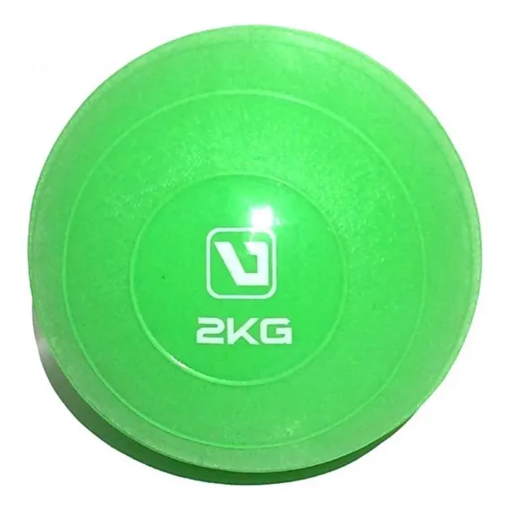Soft Ball - Mini Bola De Exercício 2kg - Verde - Liveup Foto 1