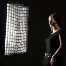 Soft Box Com Grid Bowens Godox 60x90cm Para Flash Tocha Foto mini 4