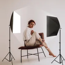 Soft Box Estúdio Luz Continua E27 Profissional Foto mini 2