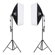 Soft Box Para Lampada 50x70 Foto E Filmagem Greika Kit Com 2 Foto mini 1