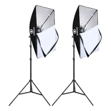 Soft Box Para Lampada 50x70 Foto E Filmagem Greika Kit Com 2 Foto mini 2