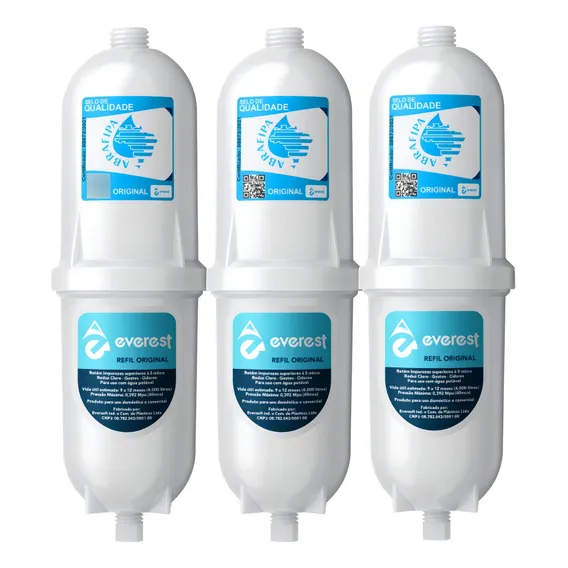 Soft Everest Refil Filtro Vela Purificador Soft Everest Kit 3 Un Foto 1