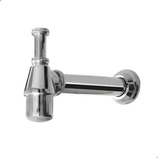 Soft Inox Sifão Copo Metal Cromado Para Lavatório Inox 7/8 Foto mini 1