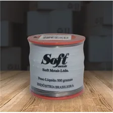 Soft Metais - Solda 63x37 Fio Resinoso 0,8mm - 1 Carretel 500g Foto mini 2