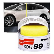 Soft99 Cera de carnaúba premium 300g branca Foto mini 1