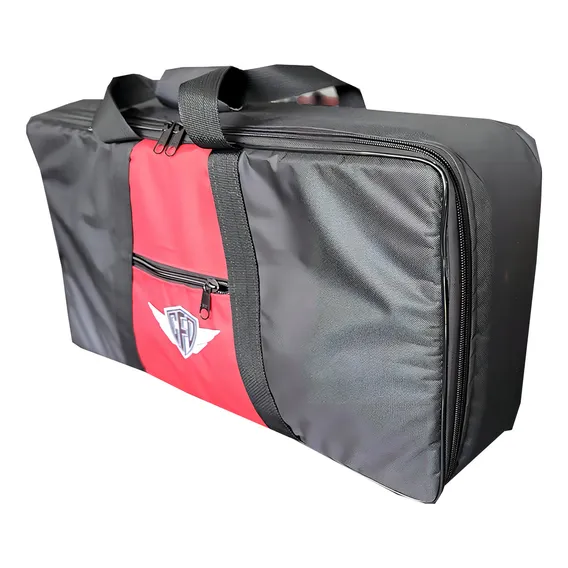 Softbag Para Pedalboard 40x20 Cor Preto E Vermelho Foto 1