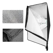 Softbox 50x70cm Com Bocal Para 4 Lâmpadas + Tripé 2m Foto mini 3