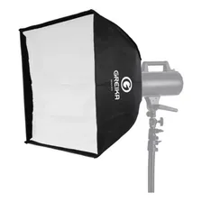 Softbox Greika Sb1010-6060 Preto 60x60 Bowens Foto mini 1