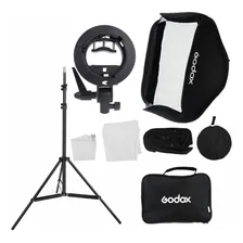 Softbox Para Flash Speedlight 60x60 Cm Com Tripé 2 Metros Foto mini 2