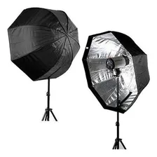 Softbox Universal Greika 120cm Octagonal Tipo Guarda Chuva Foto mini 3