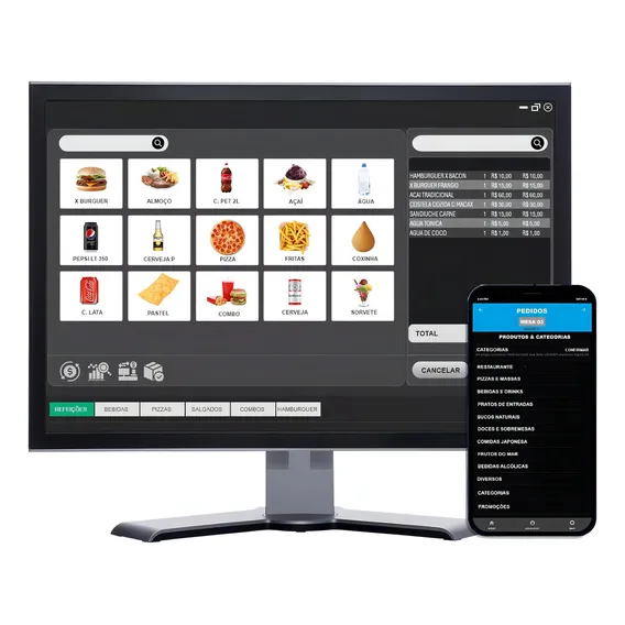 Software Comercial Sistema PDV Versão 2.3 NBA Sistemas Formato Digital Licença de 1 Ano Foto 1