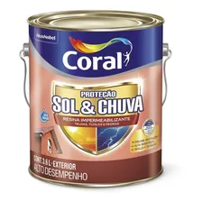 Sol & Chuva Resina Impermeabilizante Cerâmica Ónix 3,6l Foto  mini 1
