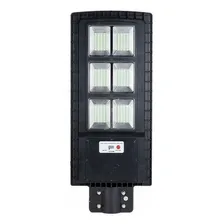 Solar Luminária Pública Poste Rua Led 150w C/sensor Preto Foto mini  3