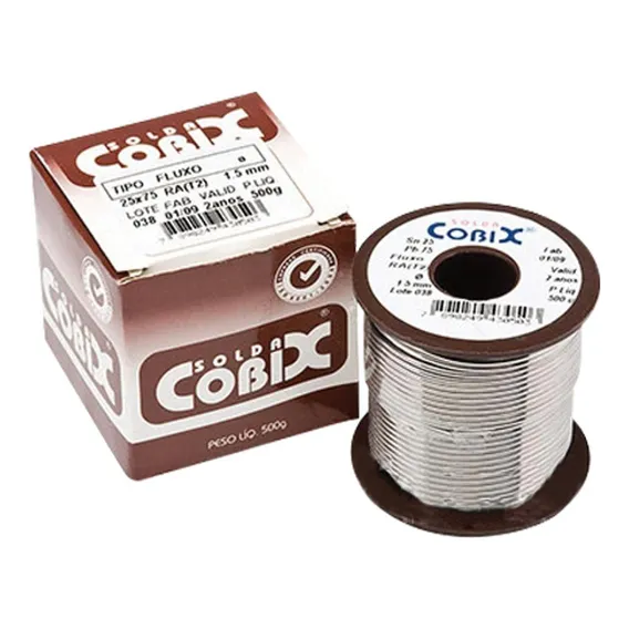 Solda Cobix Rolo Marrom 500g Foto 1