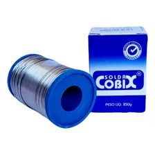 Solda Em Fio 0.5mm 60x40 Cobix C/ Fluxo Ra (t2) - Rolo 250g 110V/220V Foto mini  3