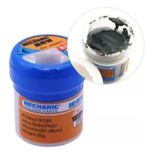 Solda Em Pasta Mechanic Xg50 183Âșc Retrabalho Reballing 35g Foto mini 1