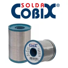 Solda Estanho 1mm 60x40 (snxpb) C/ Fluxo Rolo 250g - Cobix Foto mini 2