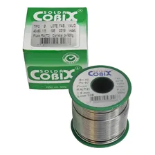 Solda Estanho 40x60 (snxpb) 1.5mm C/ Fluxo 500g - Cobix Foto mini  2