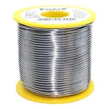 Solda Estanho 50x50 1mm C/ Fluxo Ra (t2) Rolo 500g - Cobix Foto mini 1