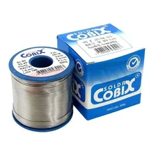 Solda Estanho Cobix 1 Mm 60x40 500g Com Fluxo 110V/220V Foto mini 2