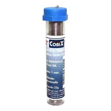 Solda Estanho Tubinho 22g 1.0mm Cobix 110V/220V Foto mini 1