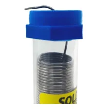 Solda Estanho Tubo 25gr 63x37 Fio 1mm C/ Fluxo Aa Emavi Foto mini  3