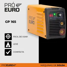 Solda Inversora Gp-165 A Pró Euro Bivolt 110v/220v Completa Cor Laranja 110V/220V Bivolt Foto mini  2