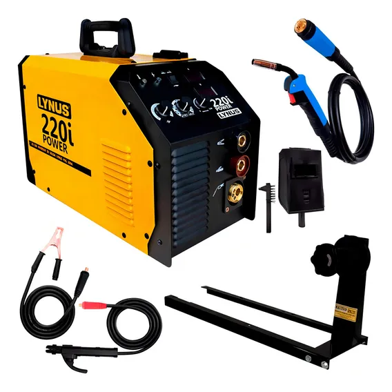 Solda Multiprocesso Mig Tig Eletrodo Lis 220i Suporte Lynus 220v Foto 1