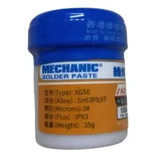 Solda Pasta Bga Smd Mechanic Xg-50 Retrabalho Reballing/ Foto mini 4