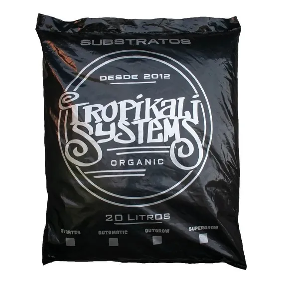 Solo Vivo Substrato Supergrow 20l Tropikali Cultivo Terra Foto 1