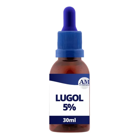 Solução Lugol 5% - 30ml Sabor Sem Sabor Foto 1
