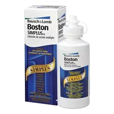 Soluções de limpeza de lentes de contato Bausch + Lomb Solução Multiação Simplus 120ml Foto mini 2