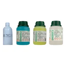Soluções Tampão Buffer Calibrar Phmetro Ph 4, 7, 10 E Kcl 3m Foto mini  2