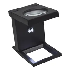 Solver SLF-150 lupa conta fios led 4x 50mm dobtável Foto mini 1