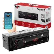 Som Automotivo Bt Usb Sd Rádio Fm App Display Led Vermelho Foto mini 1