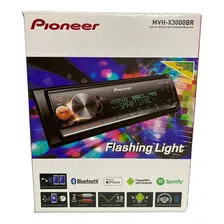 Som automotivo Pioneer MVH Mvh-x3000br com USB e bluetooth Foto mini  3