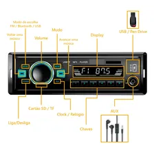 Som automotivo radio mp3 player bluetooth 2 usb 4x50w Autovex Foto mini 4