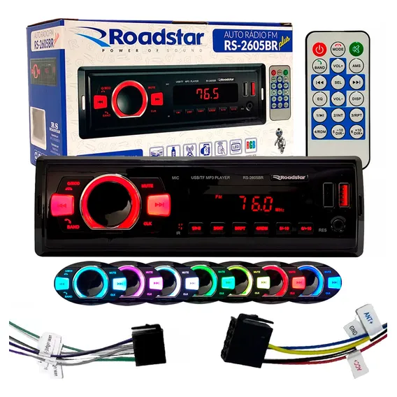 Som automotivo Roadstar Rs-2605BR Foto 1