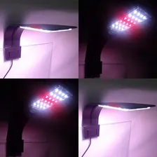 Soma Luminaria Led X5 Preta (10w) Led Branco/vermelho 220V Foto mini 4