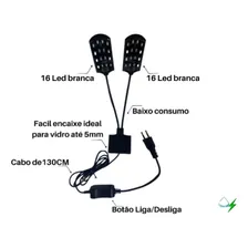 Soma Luminaria Led X7 (15w) Led Branco 110v Foto mini 4