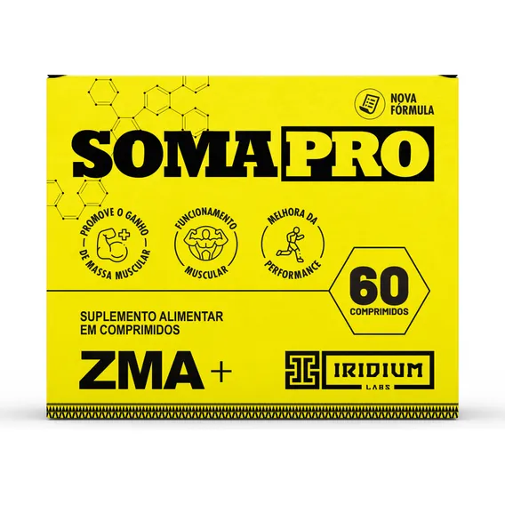 Soma Pro Zma C/60 Comprimidos - Iridium Labs Sabor Sem sabor Foto 1